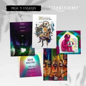 Pack 5 Stickers #8 "Transforma"