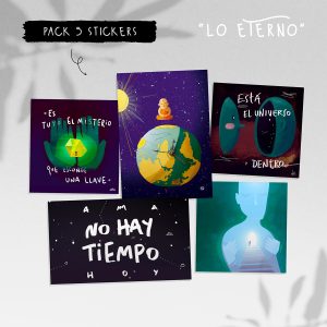 Pack 5 Stickers #10 "Lo Eterno"